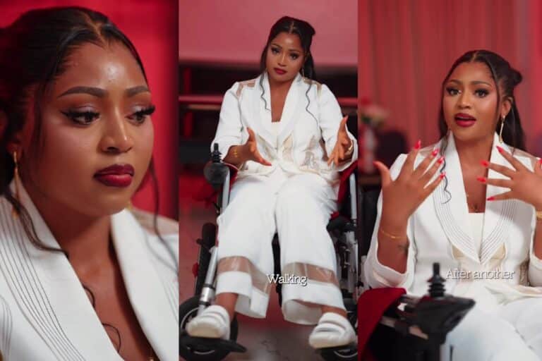 Regina Daniels triggers emotions, prayers as she marks 25 in wheelchair